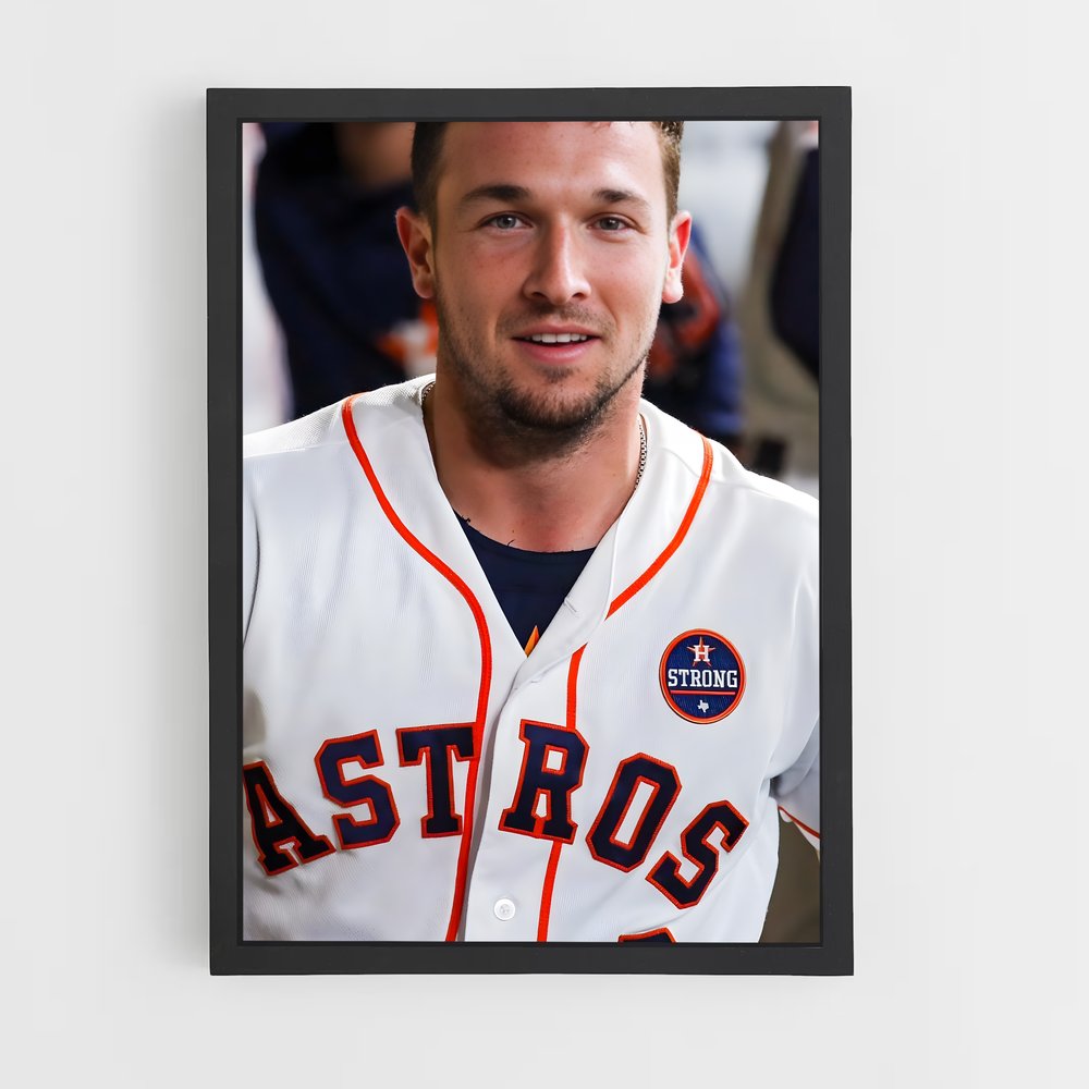 Poster Houston Hero – affiche Baseball (vue 2)